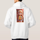 "Classic Comfort: Essential Hooded Sweatshirt" Hoodie (Rückseite)