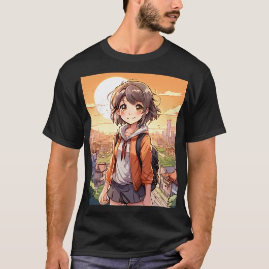 Classic Comfort Unisex Black T - Shirt (Vorderseite)