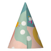Classic Cone Birthday Party Hat Partyhütchen (Rückseite)