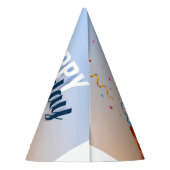 Classic Cone Birthday Party Hat Partyhütchen (Rückseite)