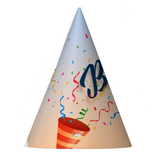 Classic Cone Birthday Party Hat Partyhütchen (Links)