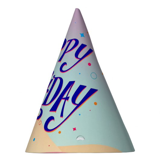 Classic Cone Birthday Party Hat Partyhütchen (Rechts)