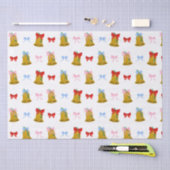 Classic Coquette Weihnachtsglocken und Bows Seidenpapier (Handwerk)