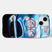 Classic Corvette 1960 Blue Antique Case-Mate iPhone Hülle (Rückseite (Horizontal))