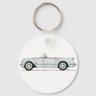 Classic Corvette Keychain Schlüsselanhänger