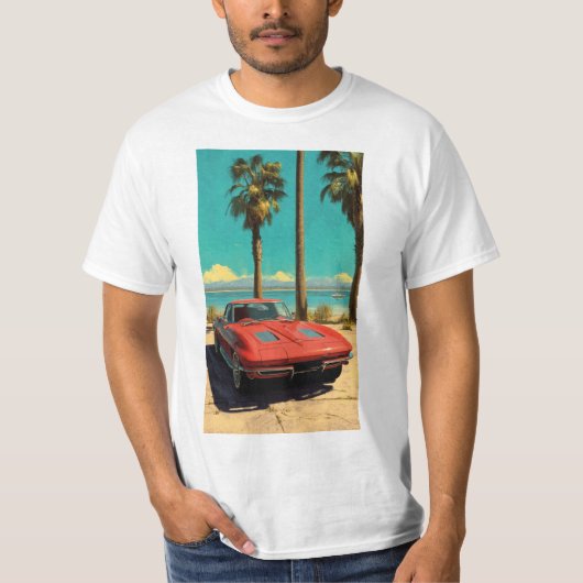Classic Corvette T-Shirt (Vorderseite)
