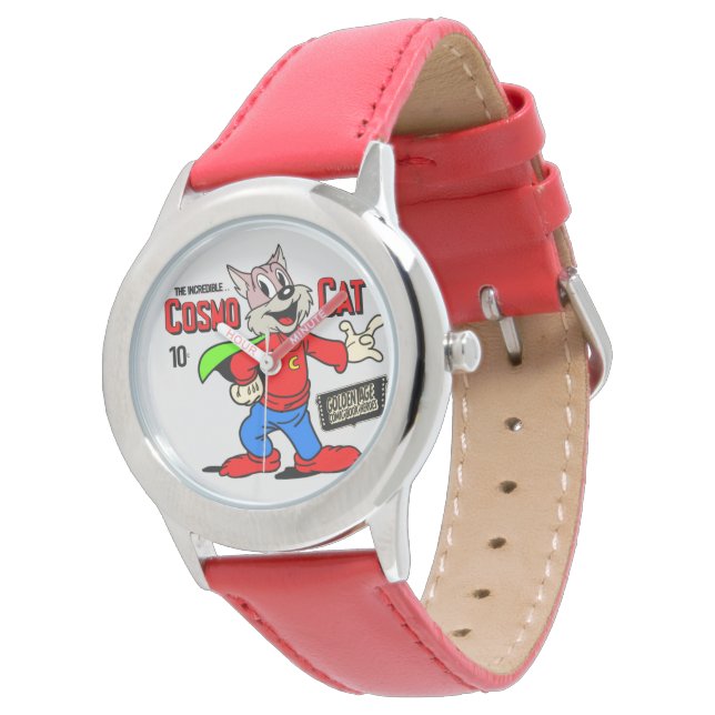 Classic Cosmo Cat Kids Watch Armbanduhr (Schrägansicht)