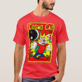 Classic Cosmo Cat T - Shirt der 40er Jahre (Vorderseite)