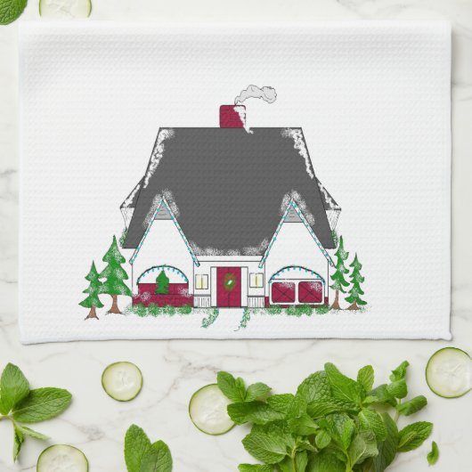 Classic Cosy Zuhause Küchentuch (Gefaltet)