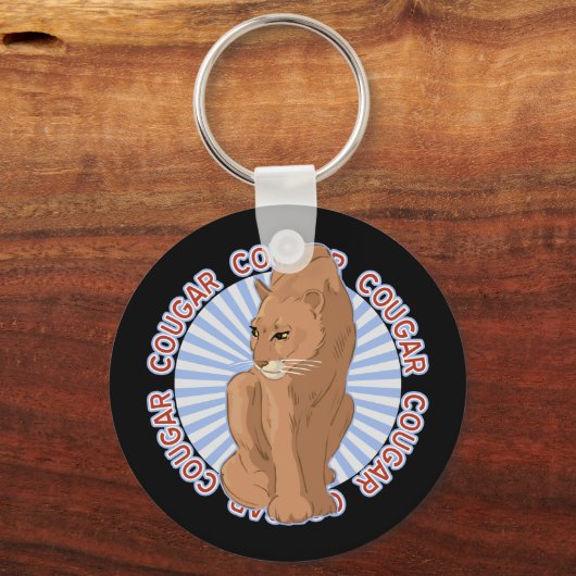 Classic Cougar Schlüsselanhänger (Vorderseite)