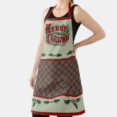 Classic Country "Merry Christmas" Apron Schürze (InSitu)