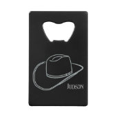 Classic Cowboy Beer Soda Flasche Opener Geldbeutel Flaschenöffner (Rückseite)