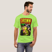 Classic Crown Comic T - Shirt der 40er Jahre (Vorne ganz)
