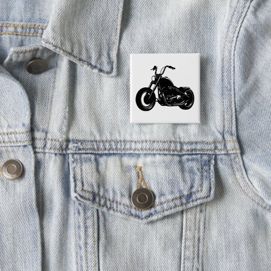 Classic Cruiser Motorcycle Design Button (Beispiel)