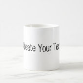 Classic-Cup erstellen Sie Ihren eigenen Text gedru Kaffeetasse (Mittel)
