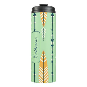 CLASSIC CUSTOM BOHO PATTERN DESIGN THERMOSBECHER