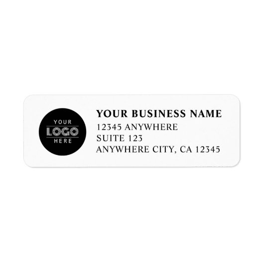 Classic Custom Business Logo Black Company (Vorne)