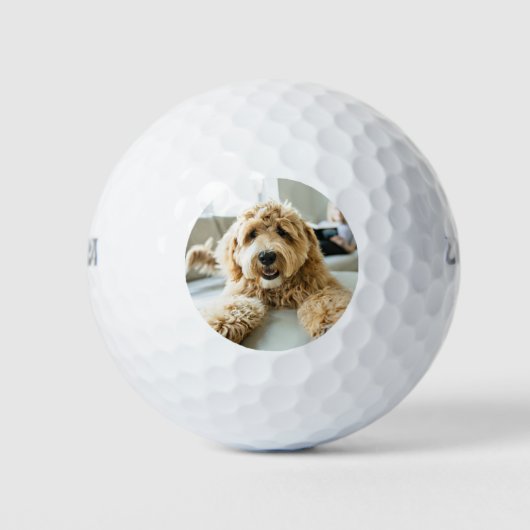 Classic Custom Foto Golf Balls Golfball (Vorderseite)