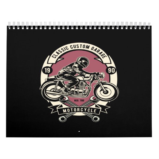 CLASSIC CUSTOM GARAGE KALENDER (Titelbild)