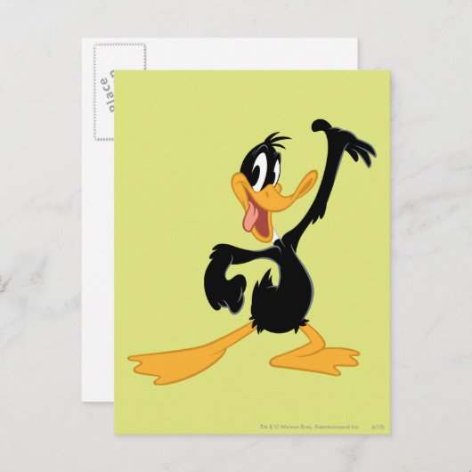 Classic DAFFY DUCK™ Postkarte (Vorne/Hinten)