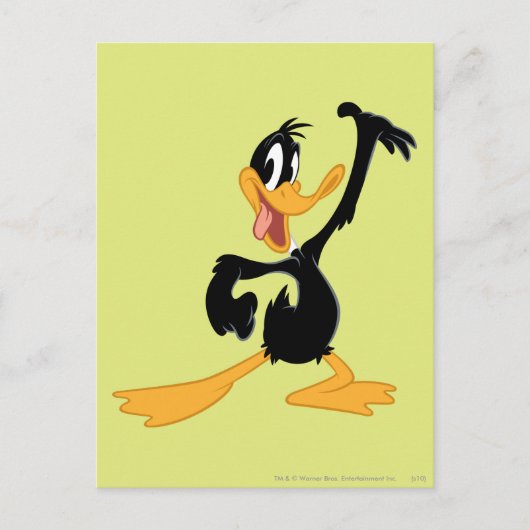 Classic DAFFY DUCK™ Postkarte (Vorderseite)