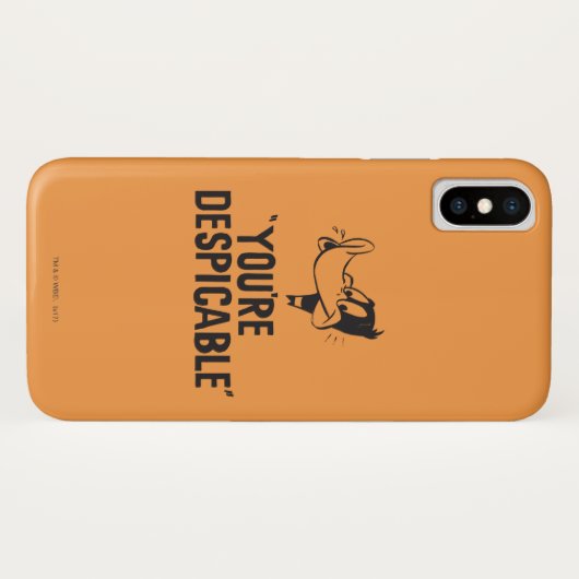 Classic DAFFY DUCK™ "You are Despicable" Case-Mate iPhone Hülle (Rückseite (Horizontal))