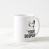 Classic DAFFY DUCK™ "You are Despicable" Kaffeetasse (VorderseiteRechts)