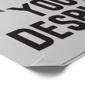 Classic DAFFY DUCK™ "You are Despicable" Poster (Ecke)