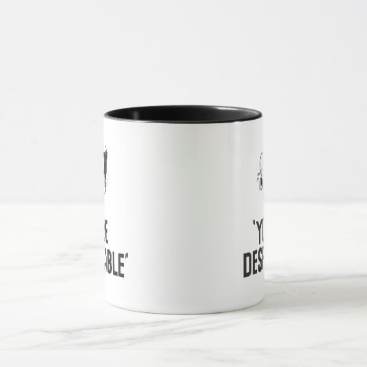 Classic DAFFY DUCK™ "You are Despicable" Tasse (Zentrum)