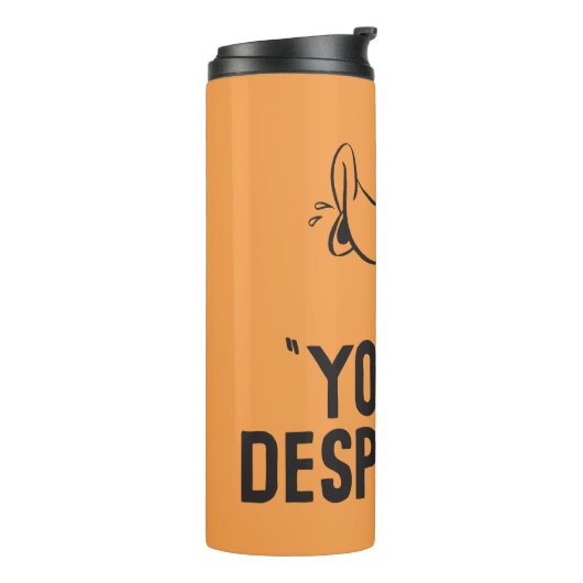 Classic DAFFY DUCK™ "You are Despicable" Thermosbecher (Nach links gedreht)