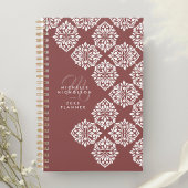 Classic Damask Abstract Chic Geometric Script Planer