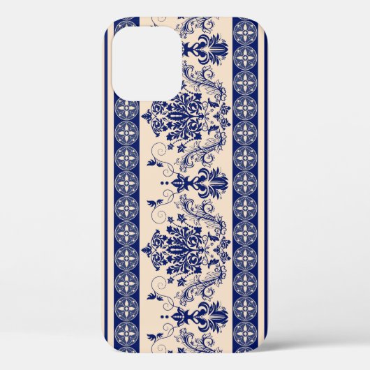 Classic Damask: Nahtlose Ornamentik. Case-Mate iPhone Hülle (Rückseite)