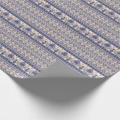 Classic Damask: Nahtlose Ornamentik. Geschenkpapier (Ecke)