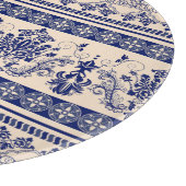 Classic Damask: Nahtlose Ornamentik. Schneidebrett (Ecke)