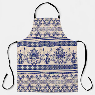 Classic Damask: Nahtlose Ornamentik. Schürze