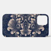 Classic Damask Nahtlose Viktorianische Textur Case-Mate iPhone Hülle (Rückseite (Horizontal))