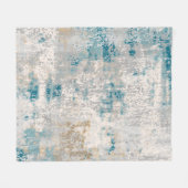 Classic Damask Turkish Vintage Fleecedecke (Vorderseite (Horizontal))