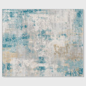 Classic Damask Turkish Vintage Geschenkpapier (Flach)