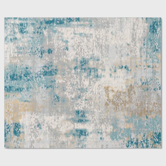 Classic Damask Turkish Vintage  Geschenkpapier (Flach)