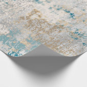 Classic Damask Turkish Vintage  Geschenkpapier (Ecke)