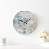 Classic Damask Turkish Vintage  Große Wanduhr (Zuhause)