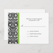 Classic Damask UAWG Postkarte (Vorne/Hinten)