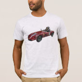 Classic Dancing Pony Abstrakter T - Shirt (Vorderseite)