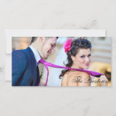 Classic Danke Foto Card (Vorderseite)