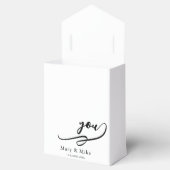 Classic Dankeschön Box für Party und Veranstaltung Geschenkschachtel (Geöffnet)