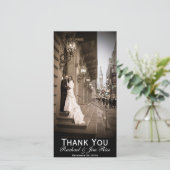 Classic Dankeschön Card Dankeskarte (Stehend Vorderseite)