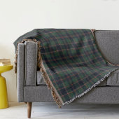 Classic Dark Blue Red Green Plaid Pattern Decke