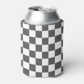 Classic dark grey checkerboard dosenkühler (Kanne Vorderseite)