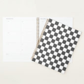 Classic dark grey checkerboard planer (Anzeige)