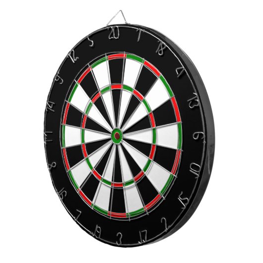 Classic Dart Board Dartscheibe (Vorderseite rechts)